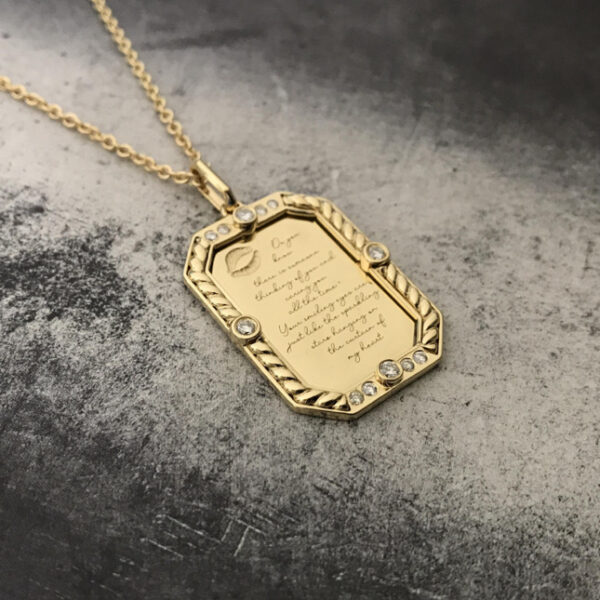 Eternal Inscription Pendant