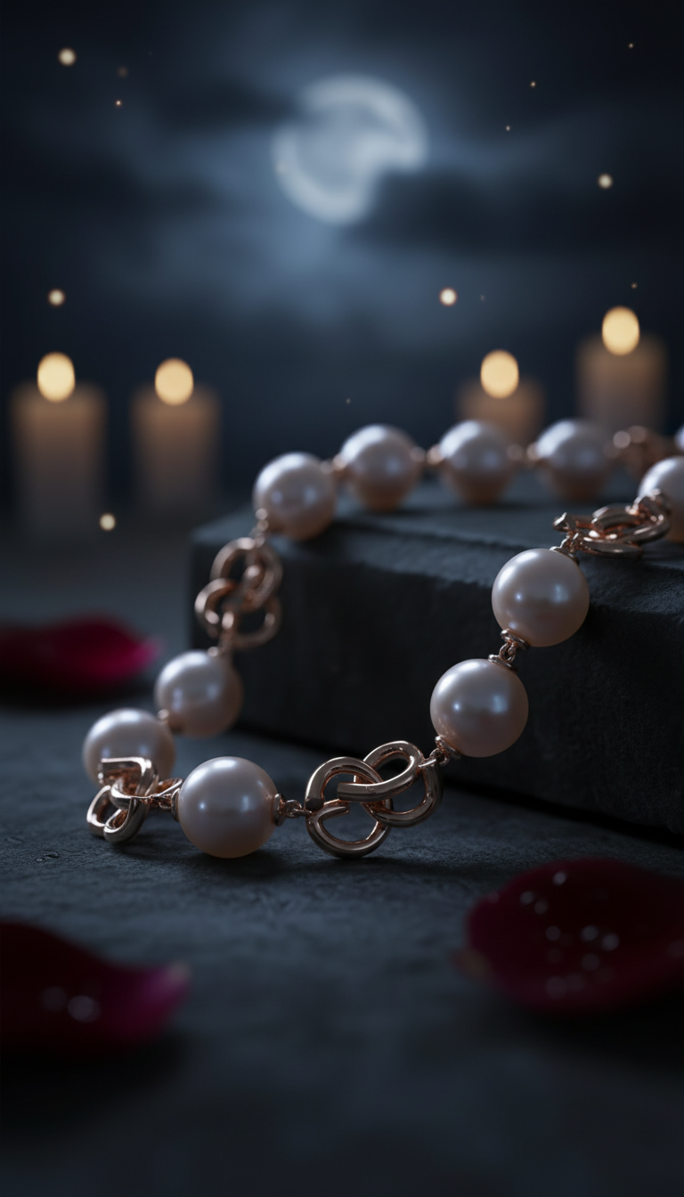 AEL Jewellery Signature AE Pearl Necklace - Image 4